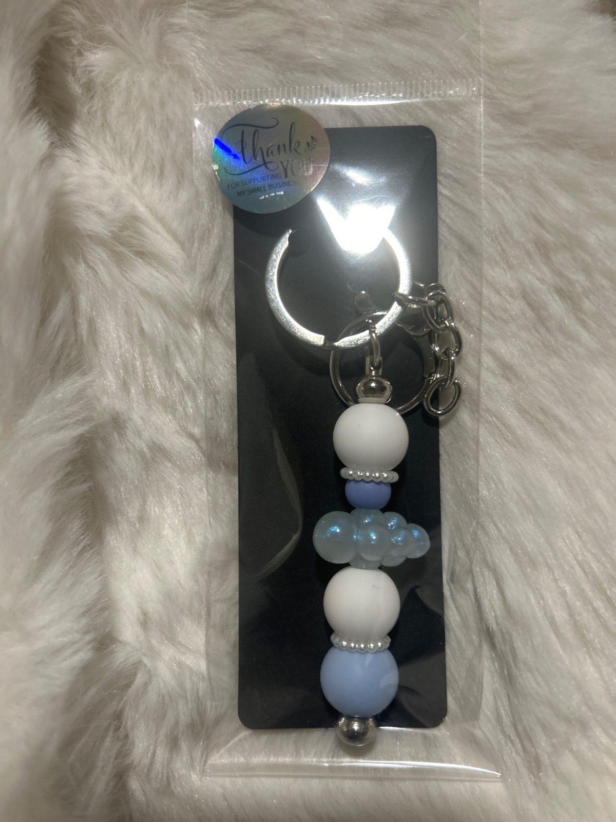 Cloud keychain — handmade keychain, Murray Bridge, South Australia