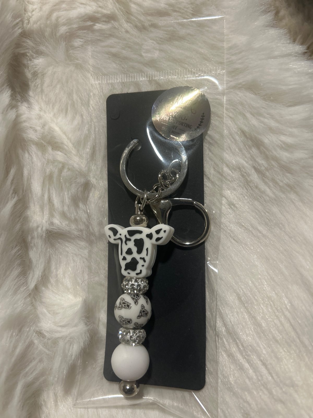 Cow head keychain — handmade keychain, Murray Bridge, South Australia