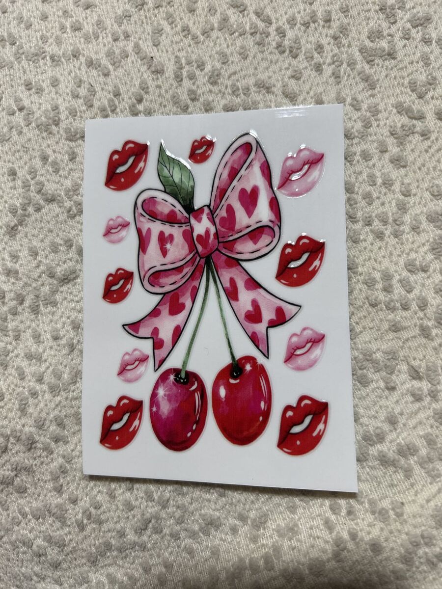 Glass tumbler (cherry)