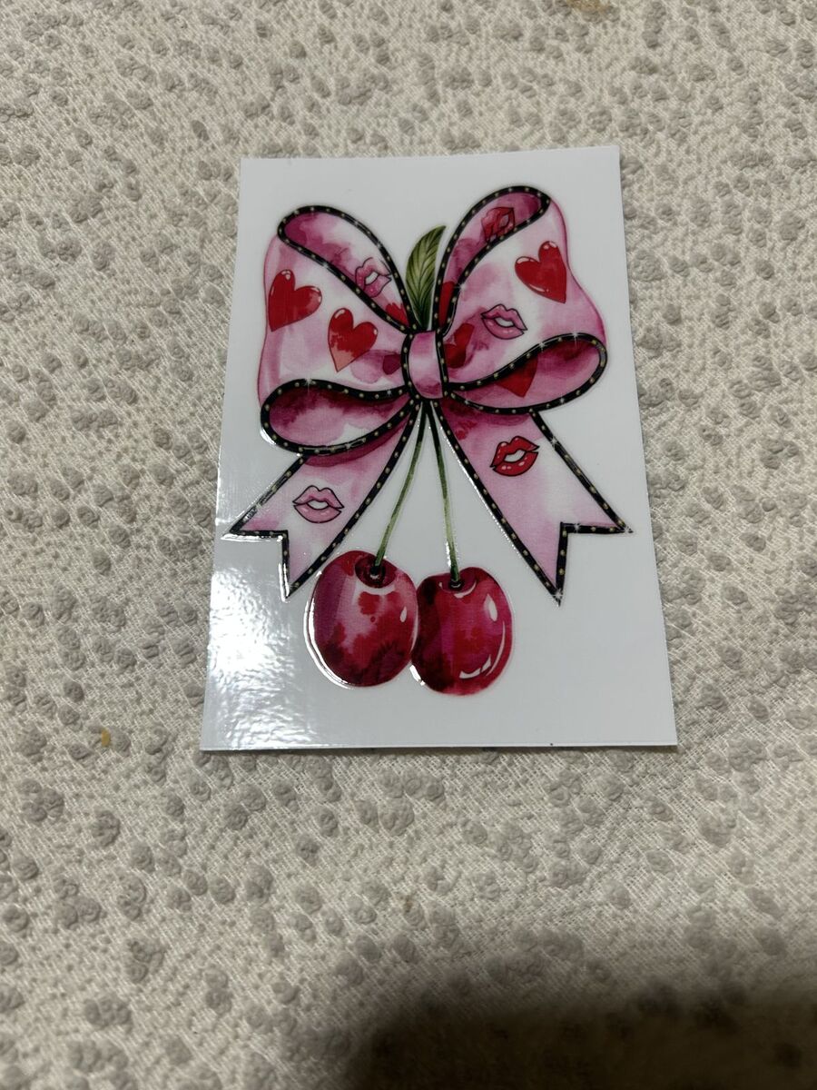 Glass tumbler (cherry)