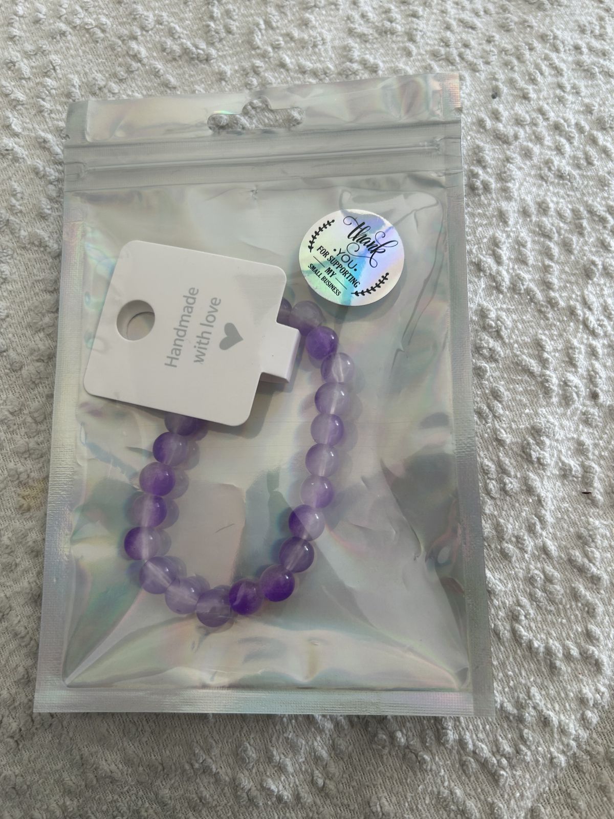 Purple ombré bracelet